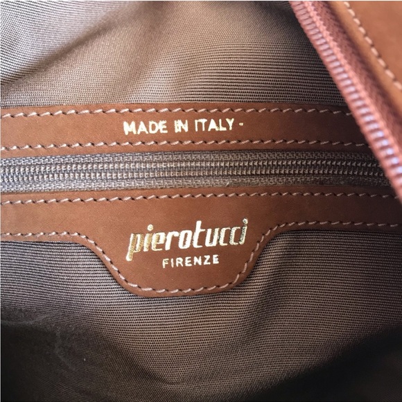 Pierotucci Ferenze Italian suede studded shoulder bag - Picture 3 of 11